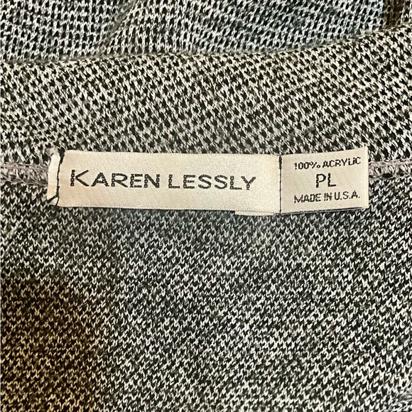 Karen Lessly Vintage Women’s Petite Sweater. Size Large Petite - Picture 4 of 5